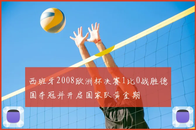 西班牙2008欧洲杯决赛1比0战胜德国夺冠并开启国家队黄金期